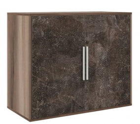 Креденция 2 двери B-TONE BTN36140242 Вяз Бетон темный