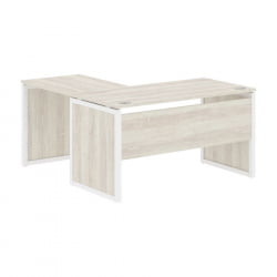 Угловой компьютерный стол XTEN-QP XQPCT 1415 R Сосна Эдмонт Белый