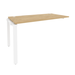 Наборный элемент рабочей станции на П-образном м/к ONIX O.MP-1.NRS-3.7 Тиквуд Светлый/Белый