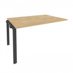 Проходной наборный элемент переговорного стола ONIX O.MP-NPRG-3 Тиквуд Светлый/Антрацит