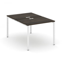 Рабочая станция двухсторонняя на 2 места CONCEPT CN.DRS-001 Дуб Мали Белый