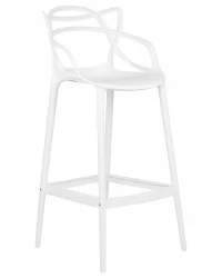 Стул барный ДОБРИН МАСТЕРС БАР Белый В-02 / DOBRIN MASTERS BAR W-02