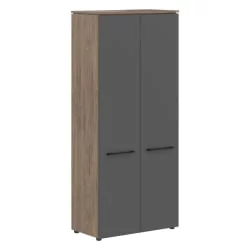 Шкаф с глухими дверьми MORRIS TREND MHC 85.1 Антрацит Кария Пальмира