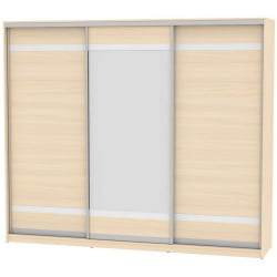 Шкаф-купе Б-220х270х60-3(ДМ-Д9Д10Д9) / B-220х270х60-3(ДМ-D9D10D9)