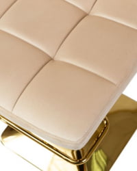 Стул барный DOBRIN GOLDIE (бежевый велюр (MJ9-10)) 2 шт