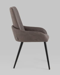 Стул Мюнхен искусственная замша Коричневый