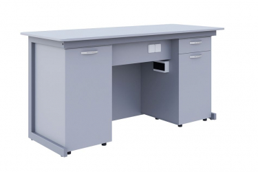 Стол демонстрационный для кабинета физики для кабинета физики Серый/Серый