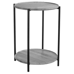 Круглый стол BeautyStyle 21 Орех гикори gray