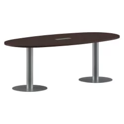 Конференц-стол на 6-8 человек IMAGO ПРГ-3 Венге Магия-алюминий
