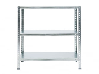 Металлический стеллаж ЕС 75КД/75кс30/3 оцинкованный / ES 75KD/75x30/3