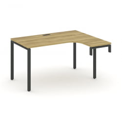 Стол-надставка на опорную тумбу (правый) CONCEPT CN.OSAN-002(R) Дуб Винченцо Антрацит