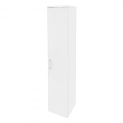 Шкаф высокий узкий правый ОНИКС О.СУ-1.9(Р) Белый Бриллиант / ONIX O.SU-1.9(R)