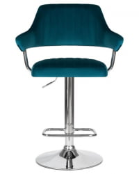 Стул барный ДОБРИН CХАРЛЙ (морской волны велюр (МДЖ9-99)) 2 шт / DOBRIN CHARLY (MJ9-99))