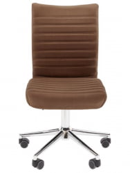 Офисное кресло CHAIRMAN 033 велюр Коричневый