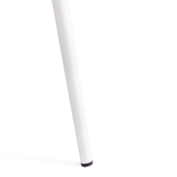 Металлический стул CHILLY MAX Велюр/металл , 45 х 54 х 90 см , пыльно-розовый/белый