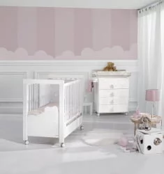 Кроватка для новорожденных Micuna Dolce Luce Relax Plus 120x60 White