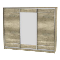 Шкаф-купе B-220х270х60-1(ДКМ-D7D8D7)