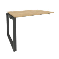 Наборный элемент рабочей станции на О-образном м/к ОНИКС О.МО-1.НРС-2.8 Тиквуд Светлый/Антрацит / ONIX O.MO-1.NRS-2.8