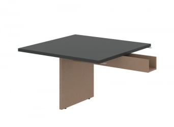 Стол для заседаний приставной VELION VFCT 1212.1 Яшма черный Кобра