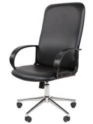 Кресло руководителя CХАИРМАН 278 ЭКО Черный / CHAIRMAN