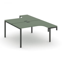 Рабочая станция-надставка на опорные тумбы CОНCЕПТ CН.ДСАН-002 Кобо Черный / CONCEPT CN.DSAN-002