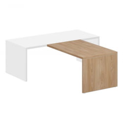 Стол приставной фронтальный (брифинг) Оливер ОЛ-060-20-07.ГН Гикори натуральный / Oliver OL-060-20-07.GN