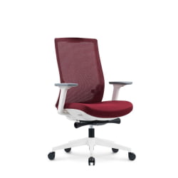 Кресло офисное RUBY LB (крестовина алюминий) Красный