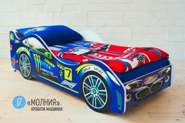 Кровать машинка Молния