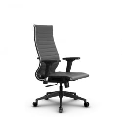 Кресло офисное МЕТТА Комплект 10/2D, Основание 17832 Комплект 4 Серое