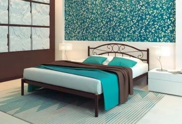 Кровать Надежда 1800х1900 Желтая