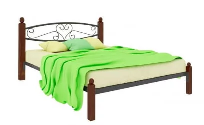 Кровать Каролина Lux 1600х2000 Синяя