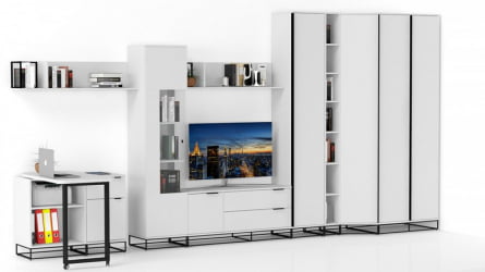 Полка City большая белый