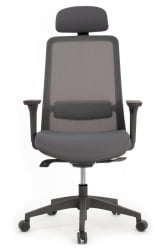 Кресло Ворк В-218C ГРЕИ Серый / Work W-218C GREY