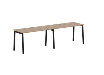 Бенч-система ЕДИС ЕЛВСТ 2767 Дуб Денвер светлый Черный / EDIS ELWST