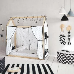 Кровать-домик Micuna Tipi House MONT-1874 Waterwood/White