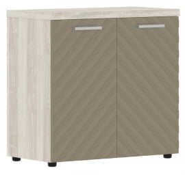 Шкаф с глухими малыми дверьми и топом Torr LUX TLLC 85.1 Сосна Эдмонд Капучино