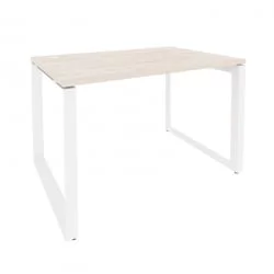 Стол рабочий на О-образном м/к ONIX O.MO-SP-2.8 Денвер Светлый/Белый