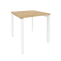 Стол рабочий на П-образном м/к ONIX O.MP-SP-0.8 Тиквуд Светлый/Белый