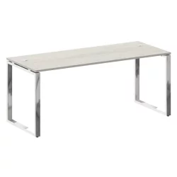 Стол рабочий руководителя METAL SYSTEM DIRECT БО.СРР-5.7 Дуб Наварра