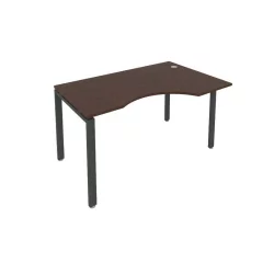 Стол письменный METAL SYSTEM Б.СА-2 Пр Венге/Антрацит