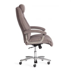 Кресло Труст (макс) ткань рогожка Нисе, мокко (серо-бежевая) / Trust (max) Nice,