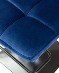 Стул барный DOBRIN DOMINIC (синий велюр (MJ9-117)) 2 шт