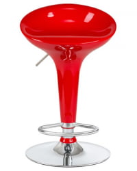 Стул барный ДОБРИН БОМБА (красный) 2 шт / DOBRIN BOMBA