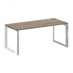 Стол рабочий руководителя на О-образном м/к ONIX DIRECT LUX M-O.MO-SRR-5.8 Тиквуд темный