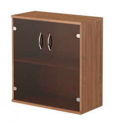 Шкаф со стеклянными дверьми IMAGO СТ-3.2 Ясень шимо