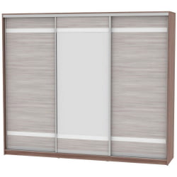 Шкаф-купе Б-220х270х60-3(ЯШТ-ЯШС-Д9Д10Д9) / B-220х270х60-3(ЯШТ-ЯШС-D9D10D9)