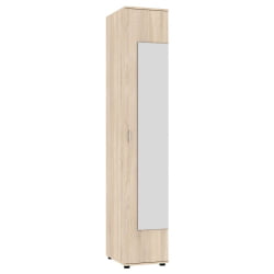 Шкаф распашный Алиса (H1_M) 2230х400х540 ручка скоба 96мм (ДСС)