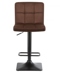 Стул барный DOBRIN DOMINIC (шоколадный велюр (MJ9-111)) 2 шт