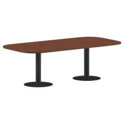 Конференц-стол на 6-8 человек IMAGO ПРГ-8 Орех Французский-антрацит