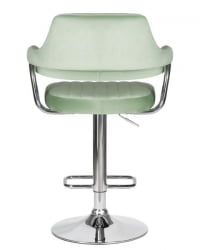 Стул барный DOBRIN CHARLY (пудрово-мятный велюр (MJ9-87)) 2 шт